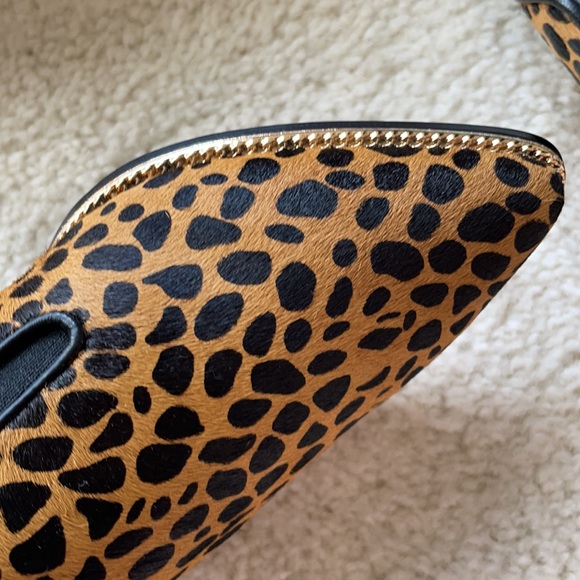 New BCBGeneration Pointed Leopard Mule Shoes - Picture 10 of 11